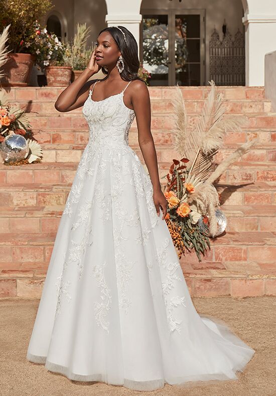 Casual cotton 2024 wedding dresses