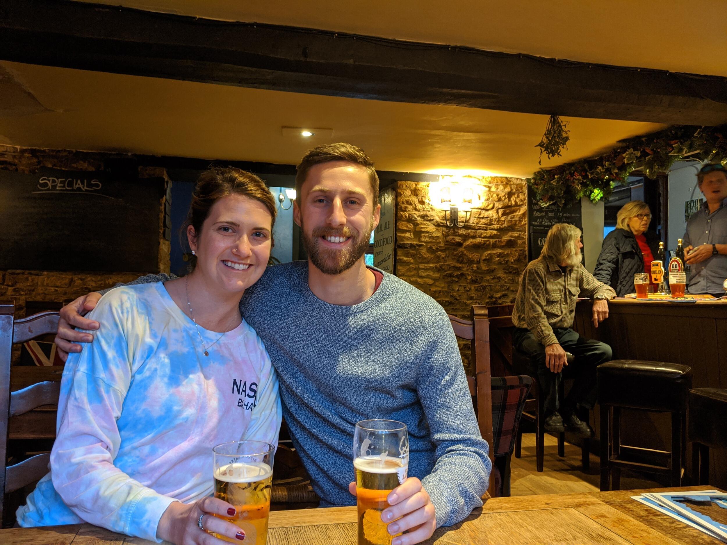 Spent Christmas in England with Matt's family.