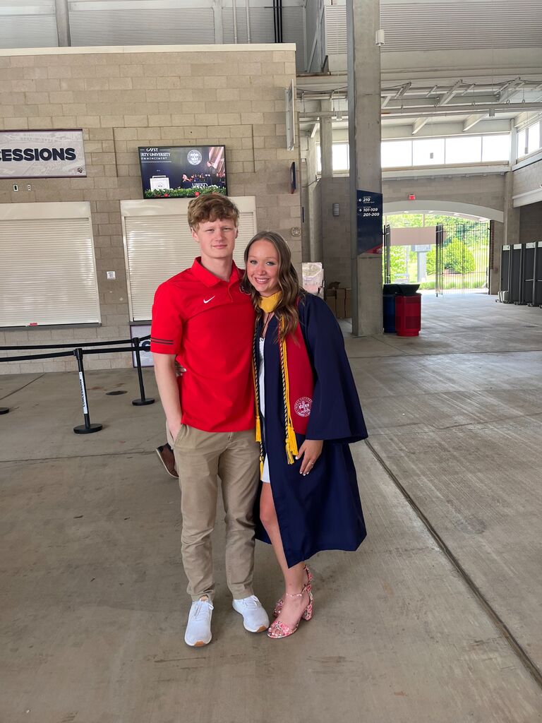 Addison graduated from Liberty University with a degree in Social Work!