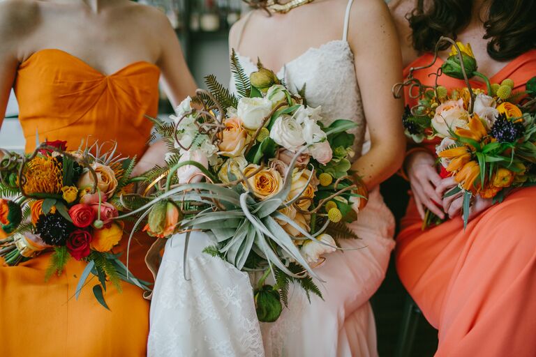 Fall Wedding Flower Arrangements From Portland Florists