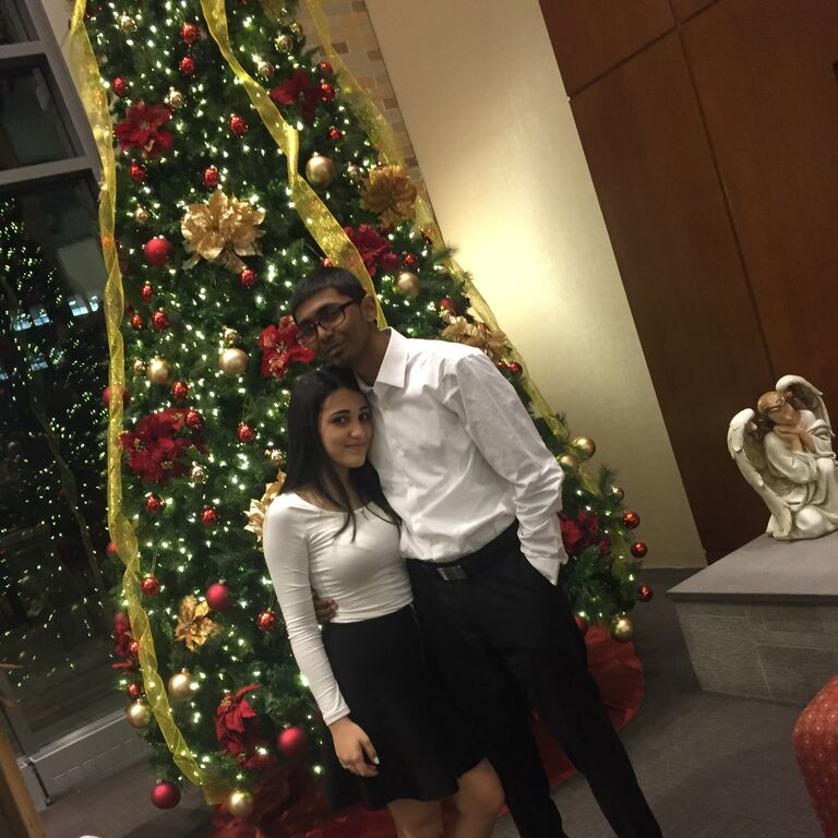 Our First Christmas as a couple