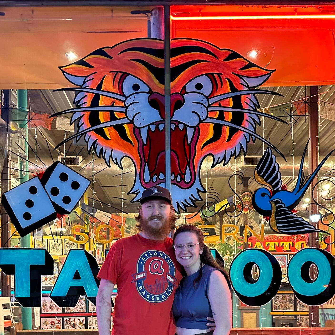 2nd Anniversary at our Favorite Tattoo Shop