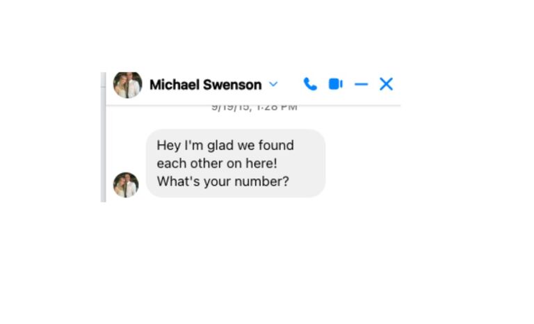 He didn't ask for my number so I facebook friended him and we hung out that same day!