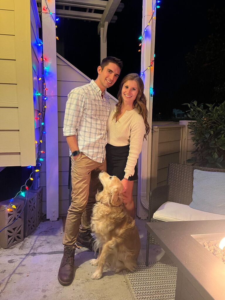 Our first Thanksgiving in our home in Pasadena. Deysi pictured showing her full adoption of Joey into the family. 
