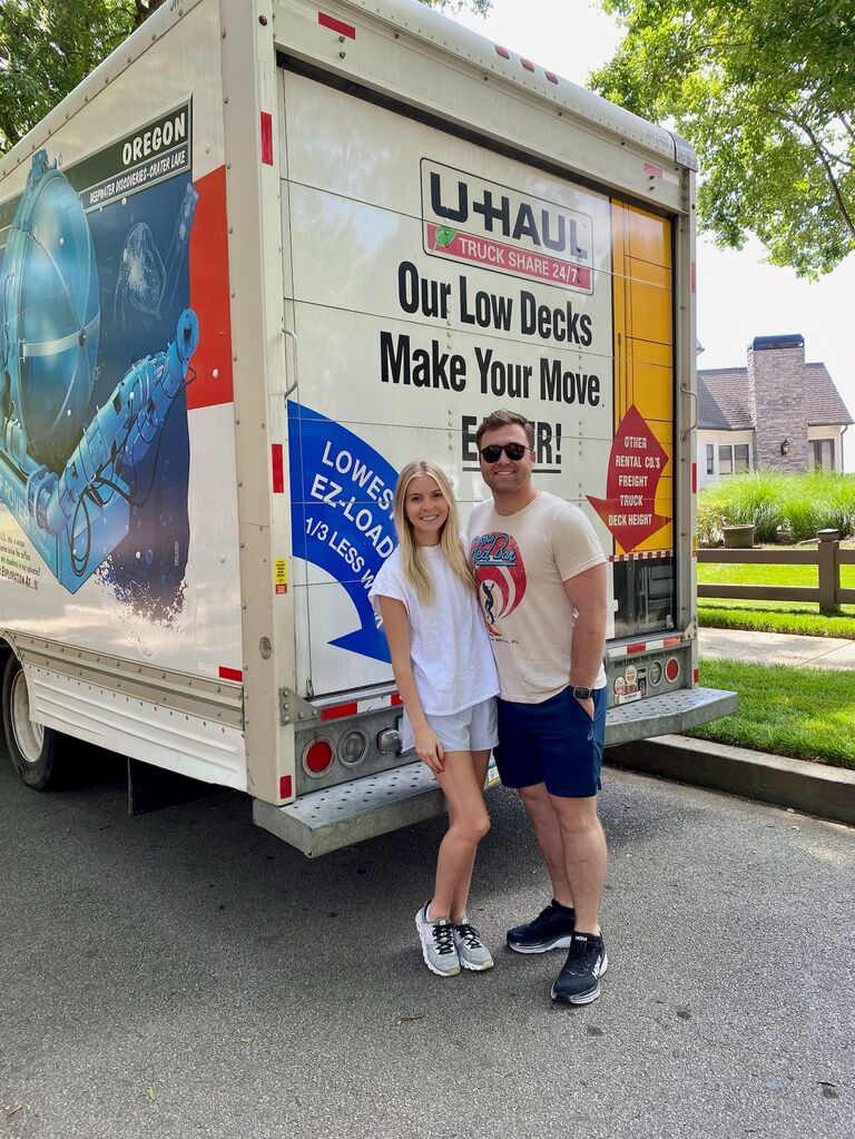 All packed up + ready to move to Augusta, GA!