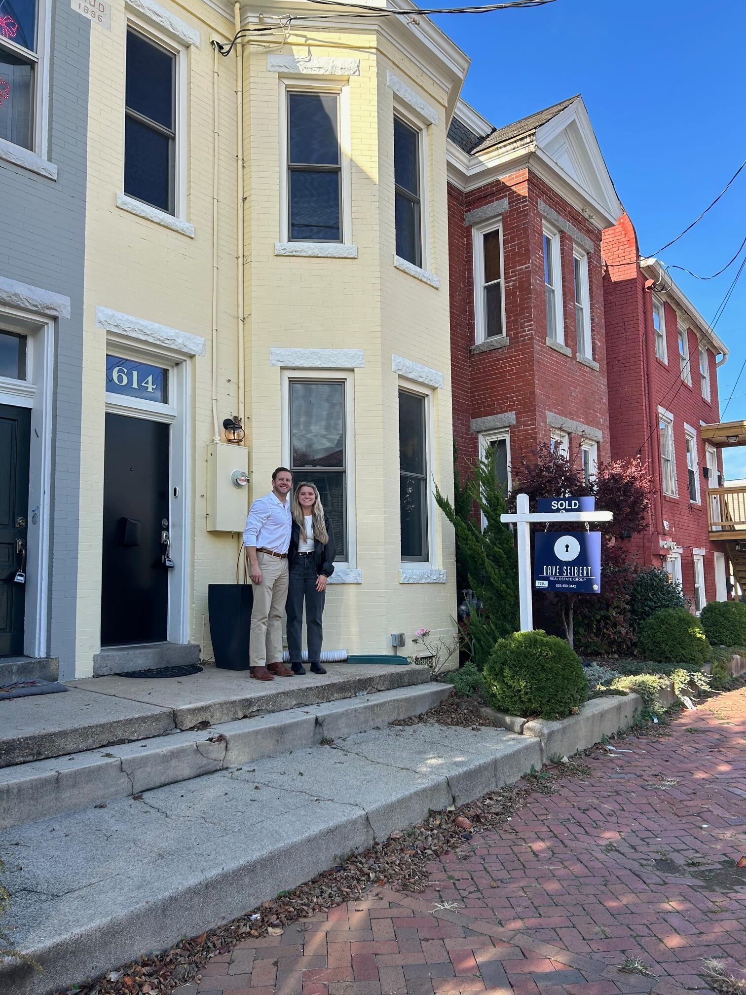 Alec and Maddy bought their first home in Richmond, VA and start their east coast adventure!