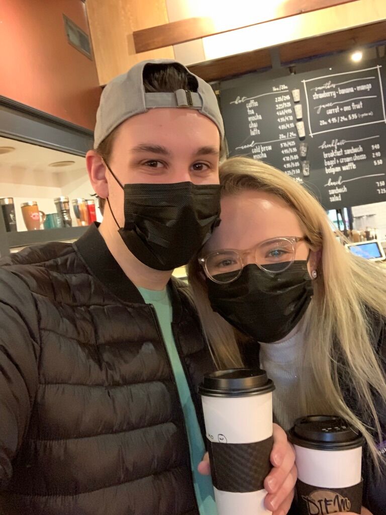 Celebrating 6 months "officially" dating and a year of knowing each other by going back to our first date spot.