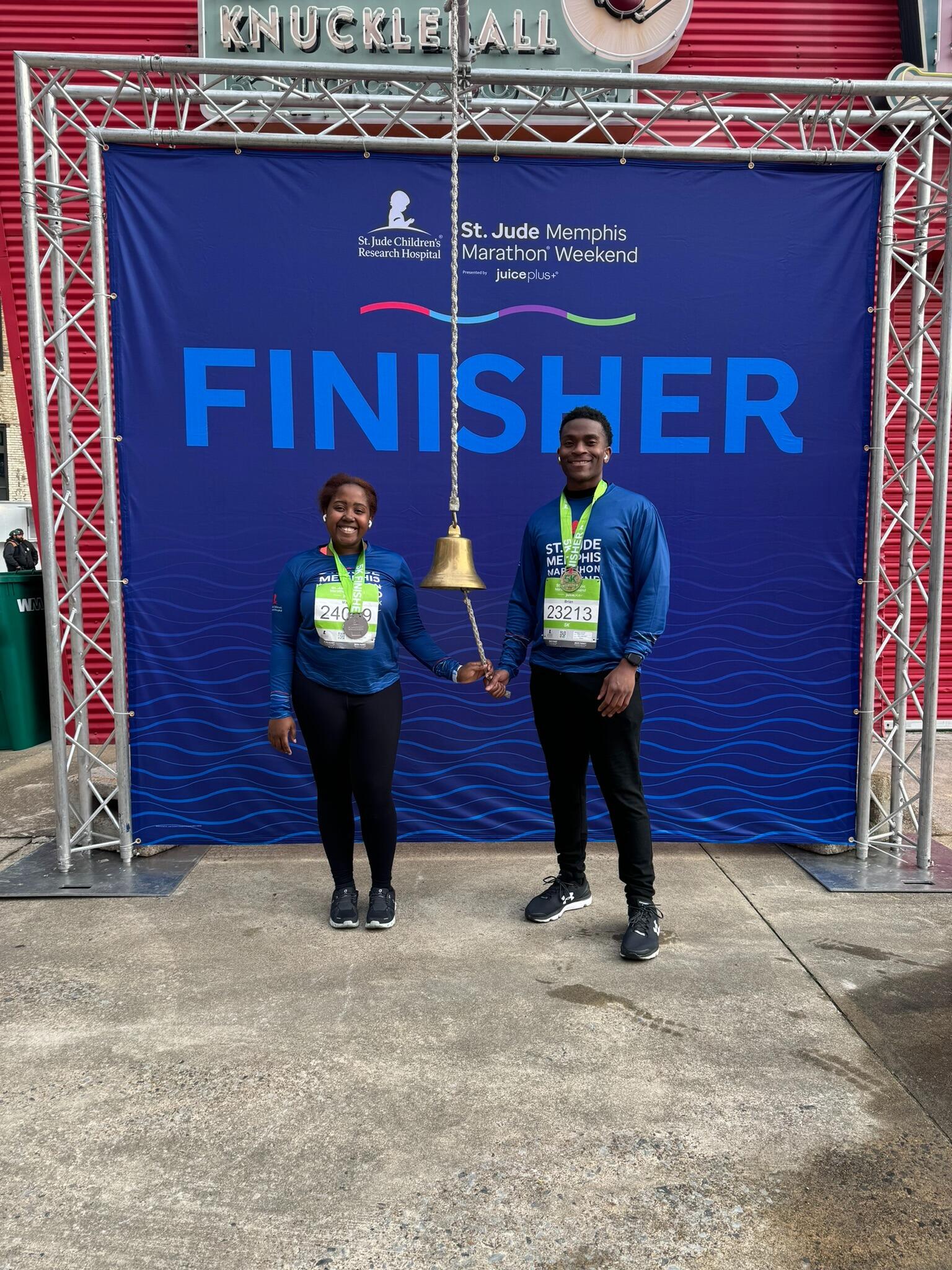 Our third year running the St. Jude 5k!