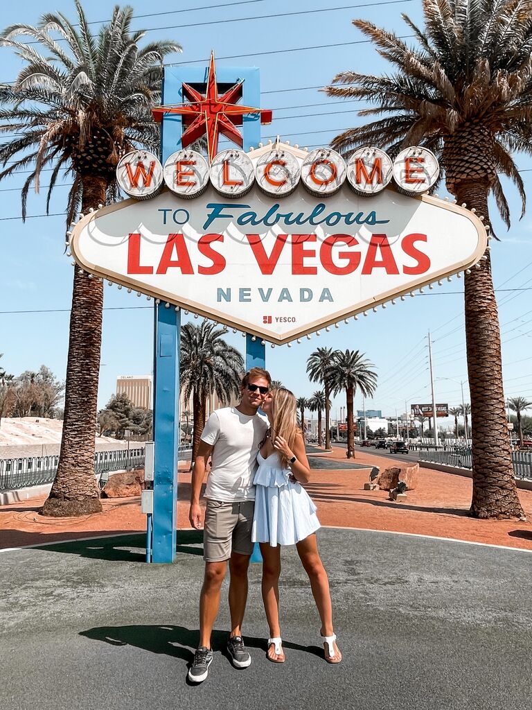 Zabrał mnie do Las Vegas ale fortuny nie wygrał :D