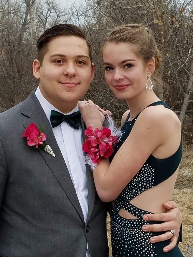 Junior year prom.