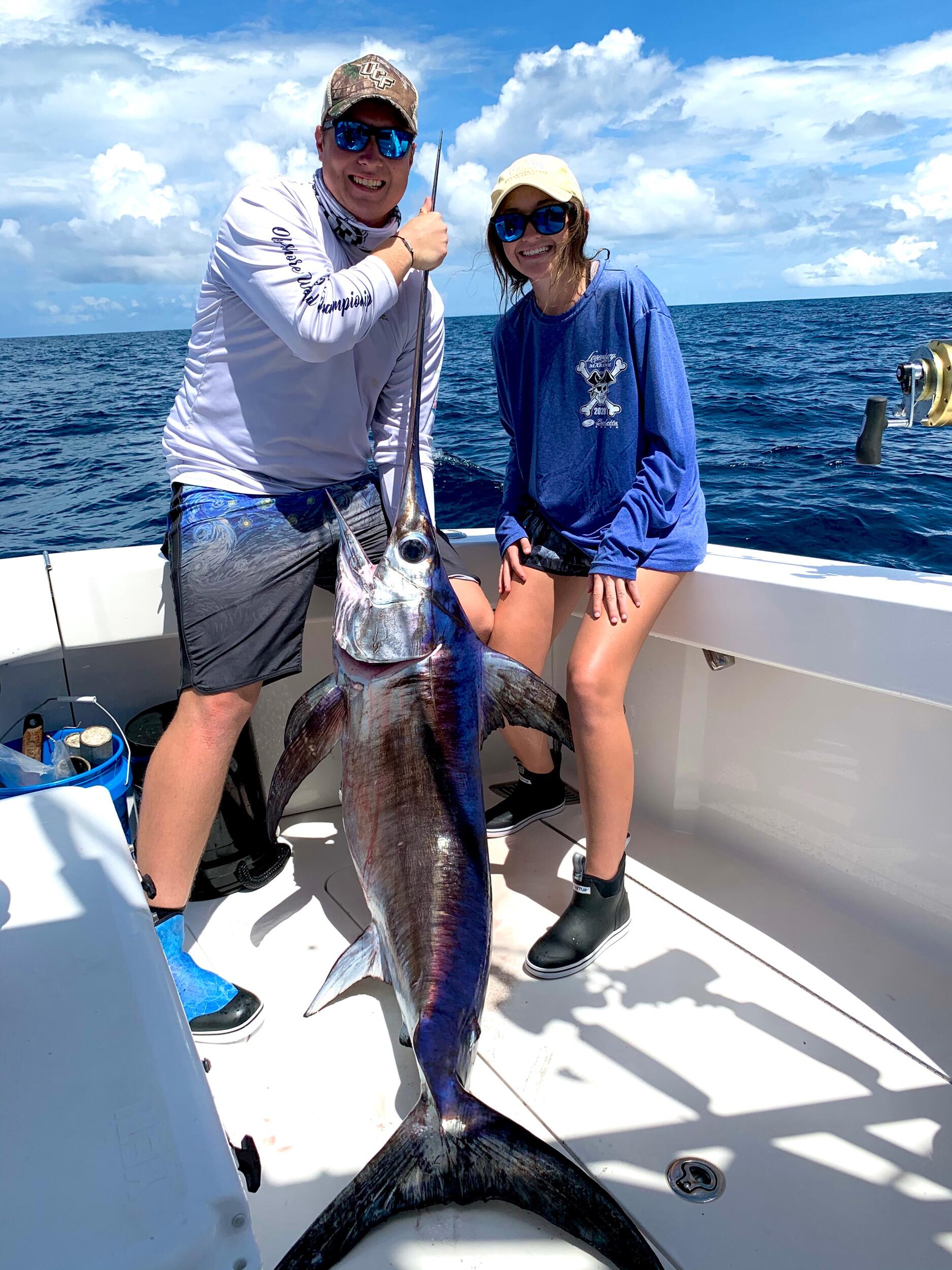 Haley's Big Catch!