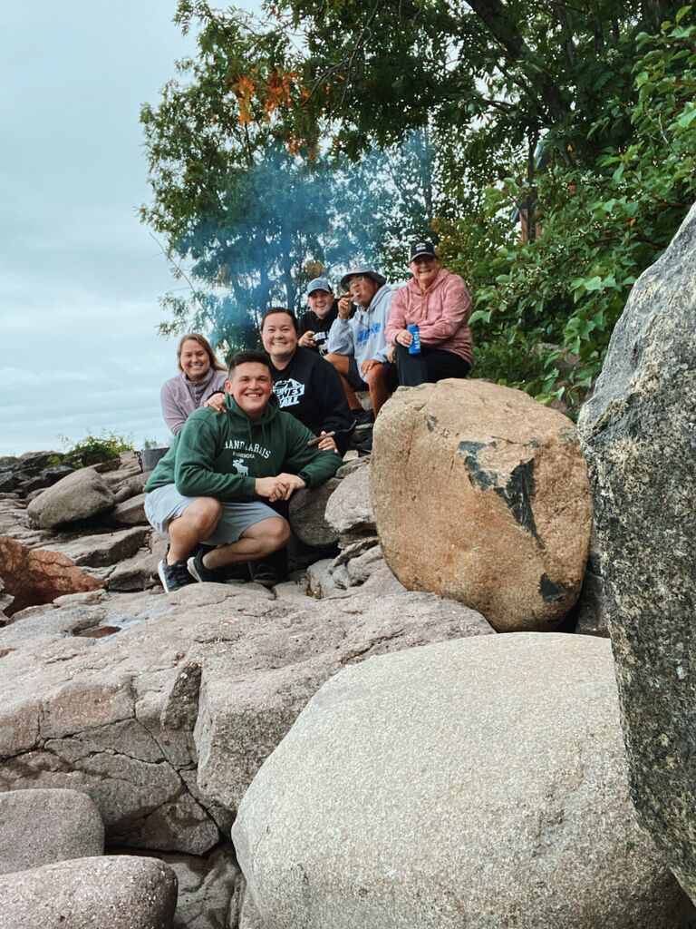 ...and his first Rauch family trip...