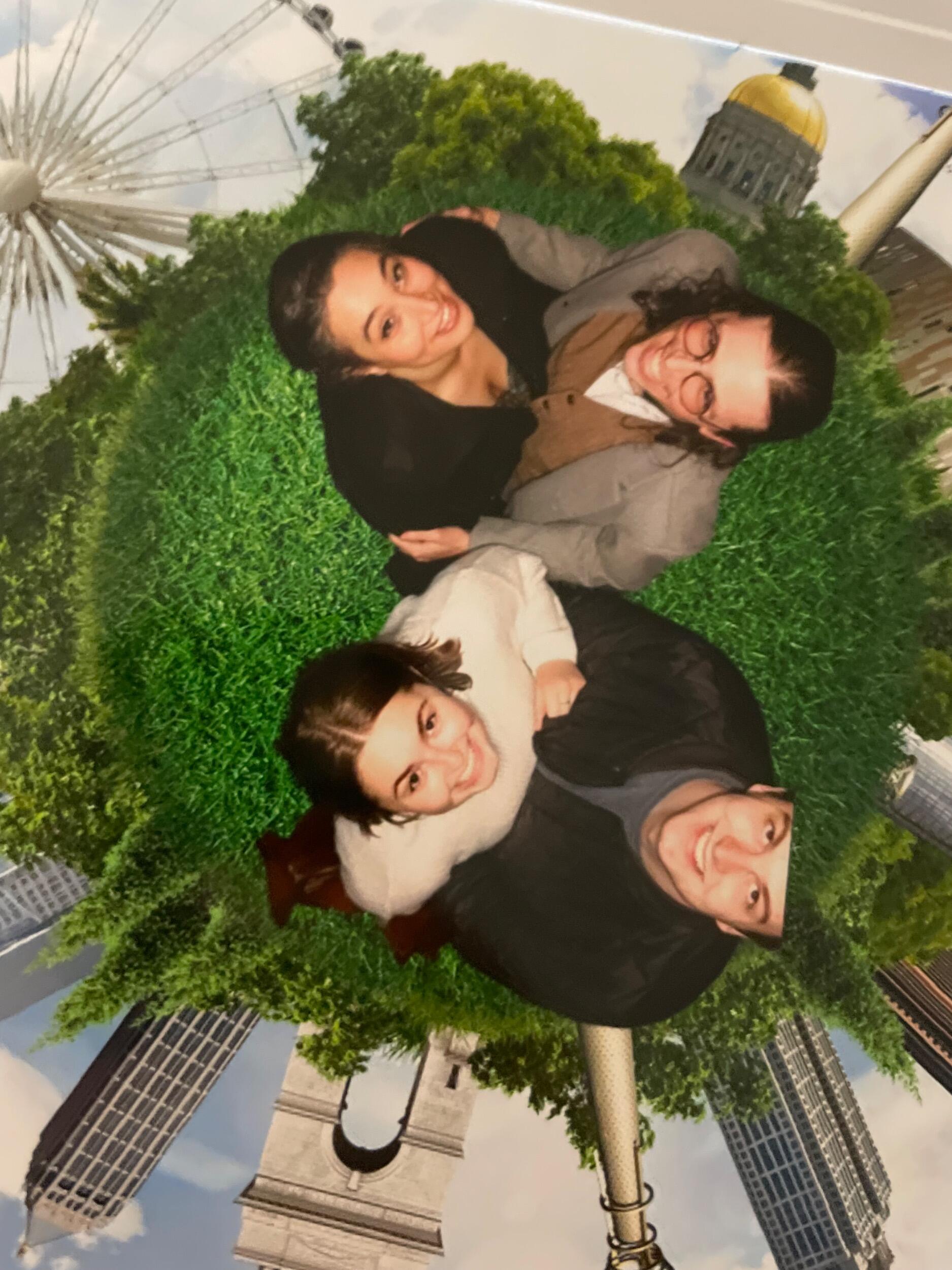 We spent Christmas with Cathryn's brother and future sister-in-law. Ben was too large for the picture at the Atlanta ferris wheel. 