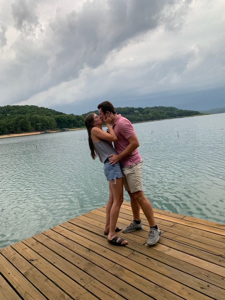 Kaden proposed, and Kylee didn't drop the ring in the lake!!!