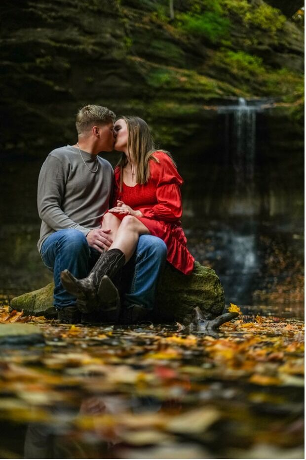 One of our favorite engagement pictures!