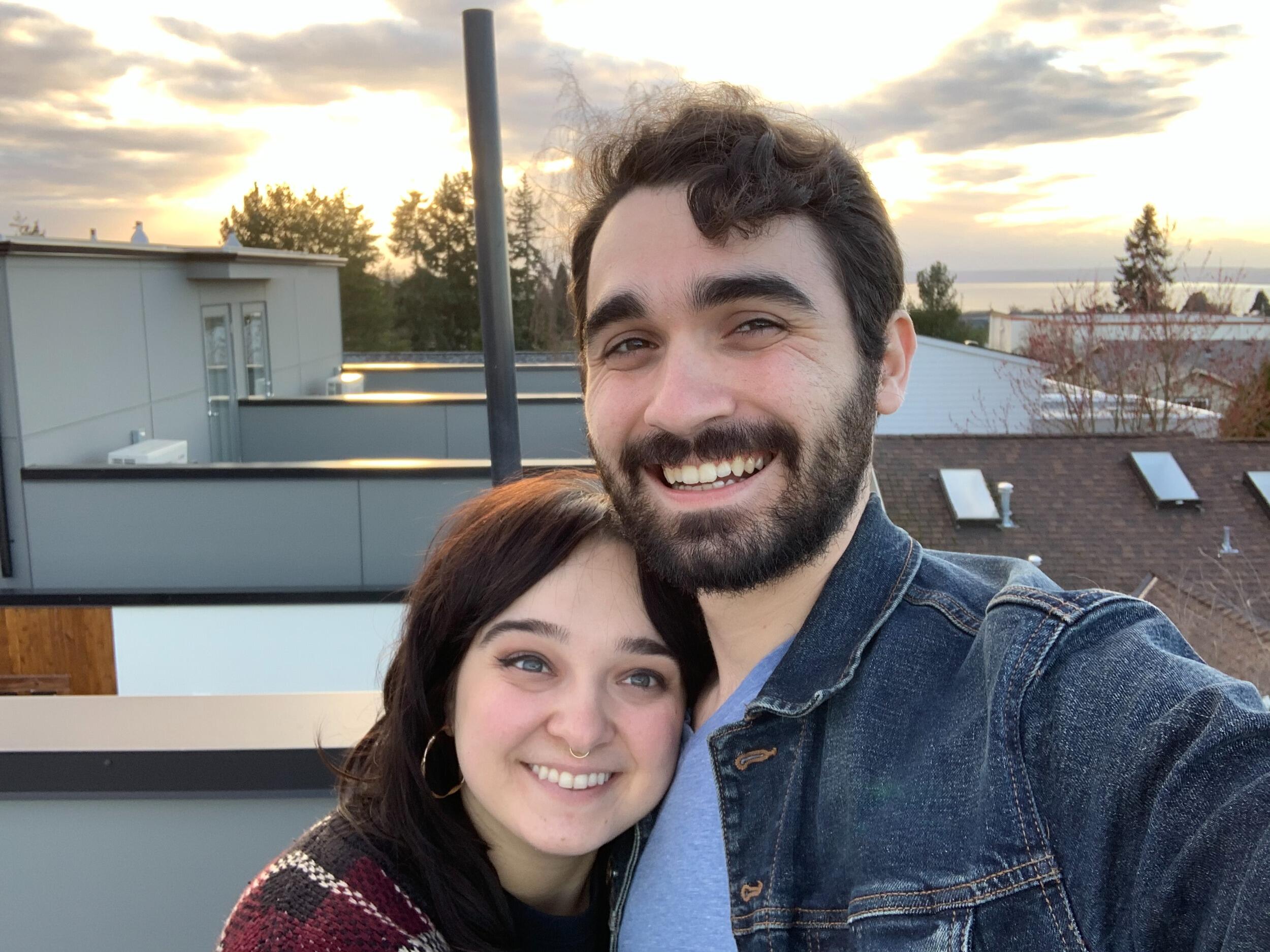 We bought our first house; a townhome in North Seattle