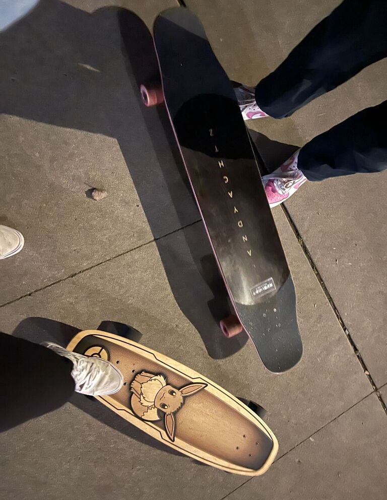 More skate sessions together and hanging out together!