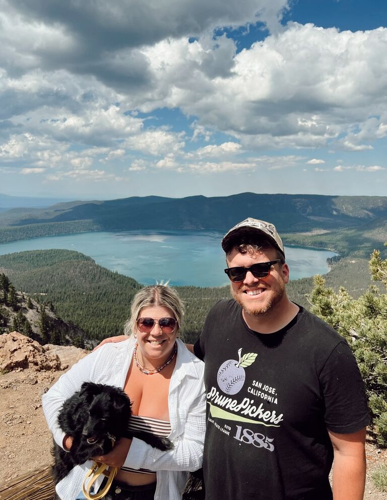 Took Priscilla all the way up to Paulina Peak. 