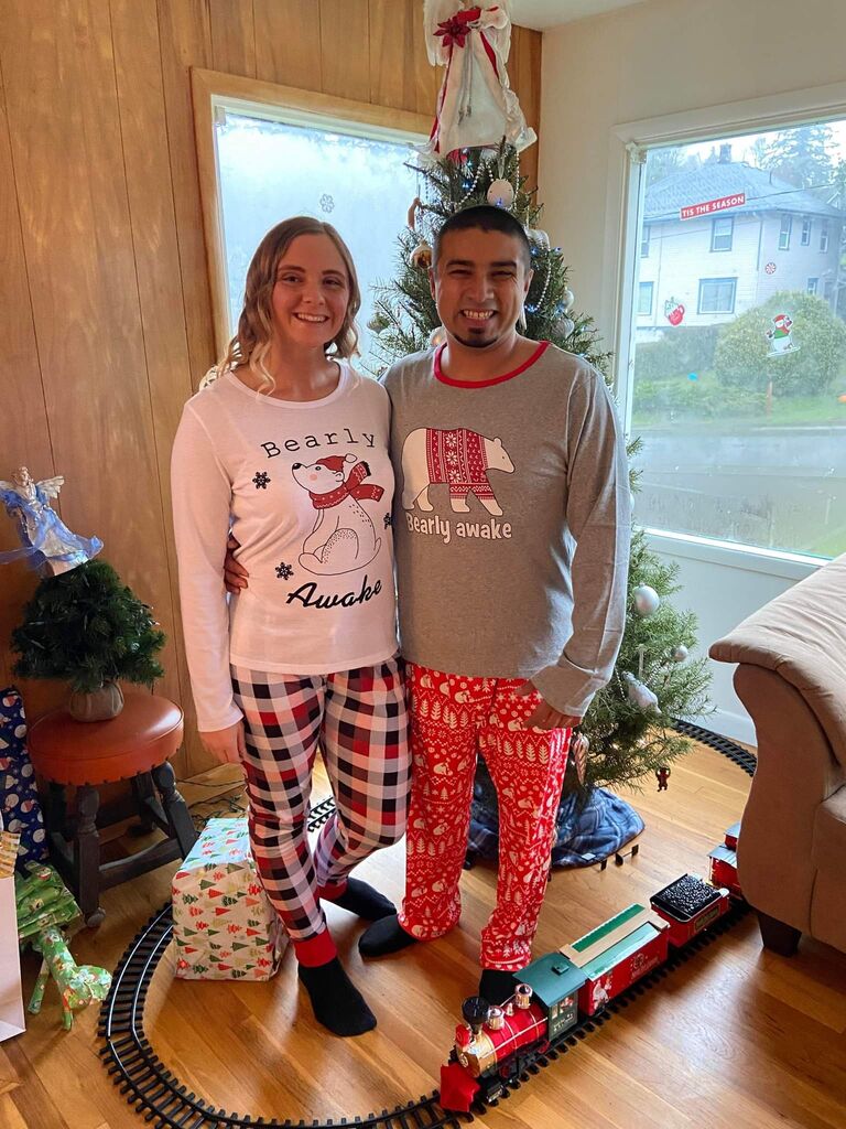 Matching Christmas PJS!