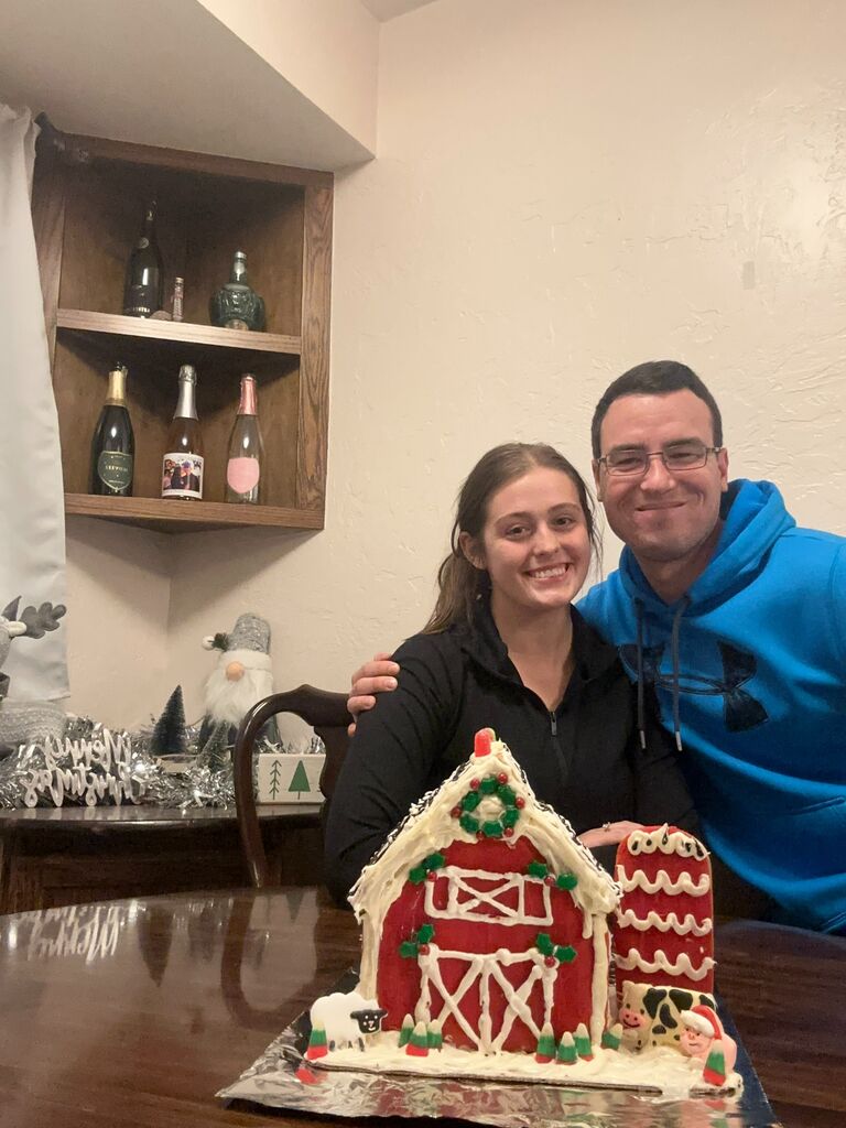 Annual gingerbread house