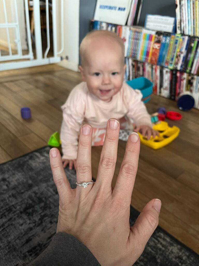 Mama and Dada are engaged!