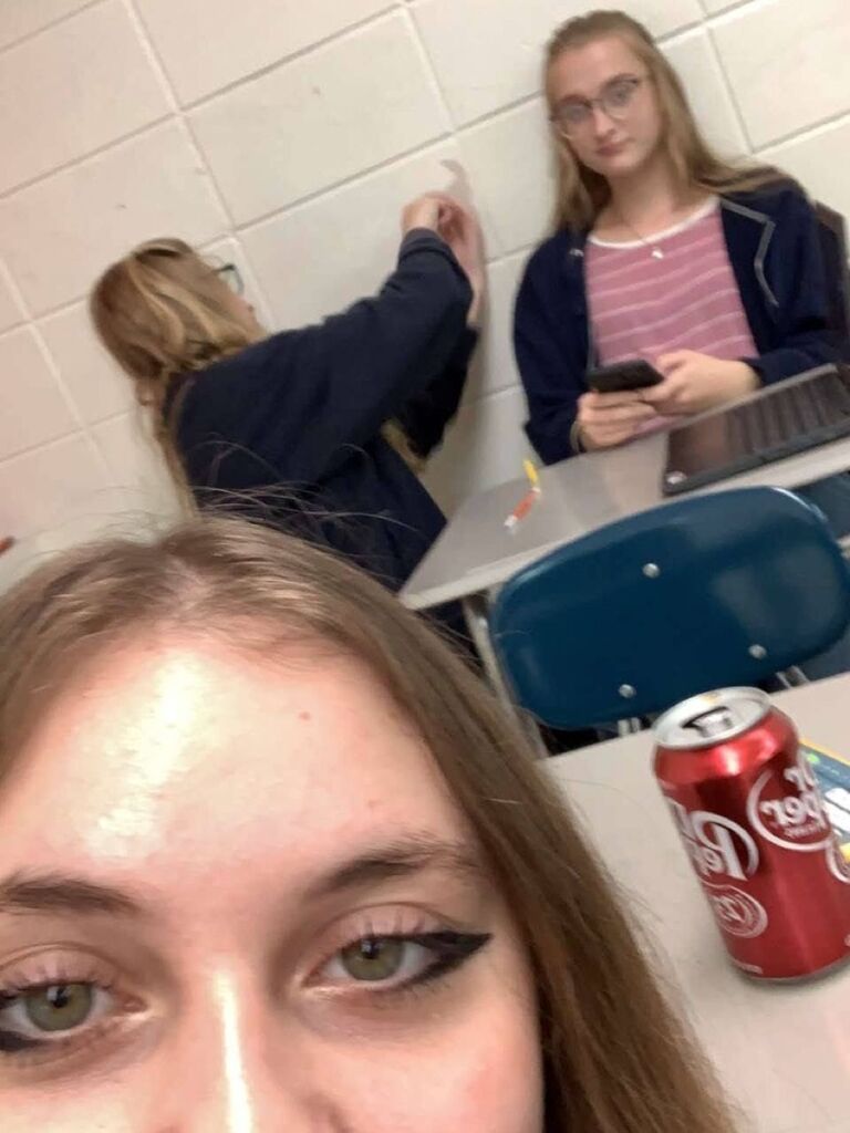 When I first met jasmine she was a little bit of a stalker but when she started to talk to me and hang out with me I started to kinda like her even though she was a little crazy. 