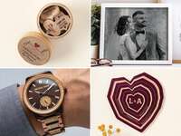 Collage of six-year wedding anniversary gift ideas