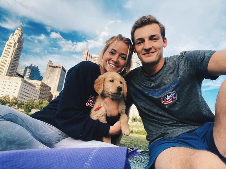 The day we became a family of 3!