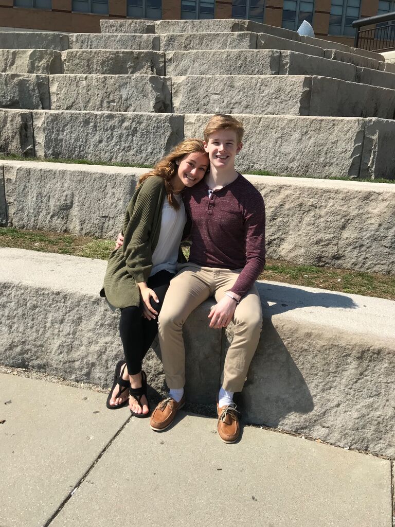 Our 6 month anniversary celebration! It was a walk along the canal, and Italian ice cream with Paige's parents. 