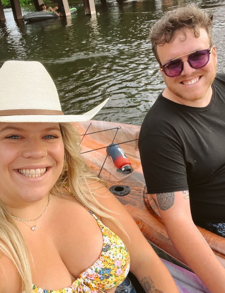 A favorite summer moment - Watching/listening to Chris Stapleton while kayaking the Deschutes river. Honestly, perfect spot for a summer evening. 