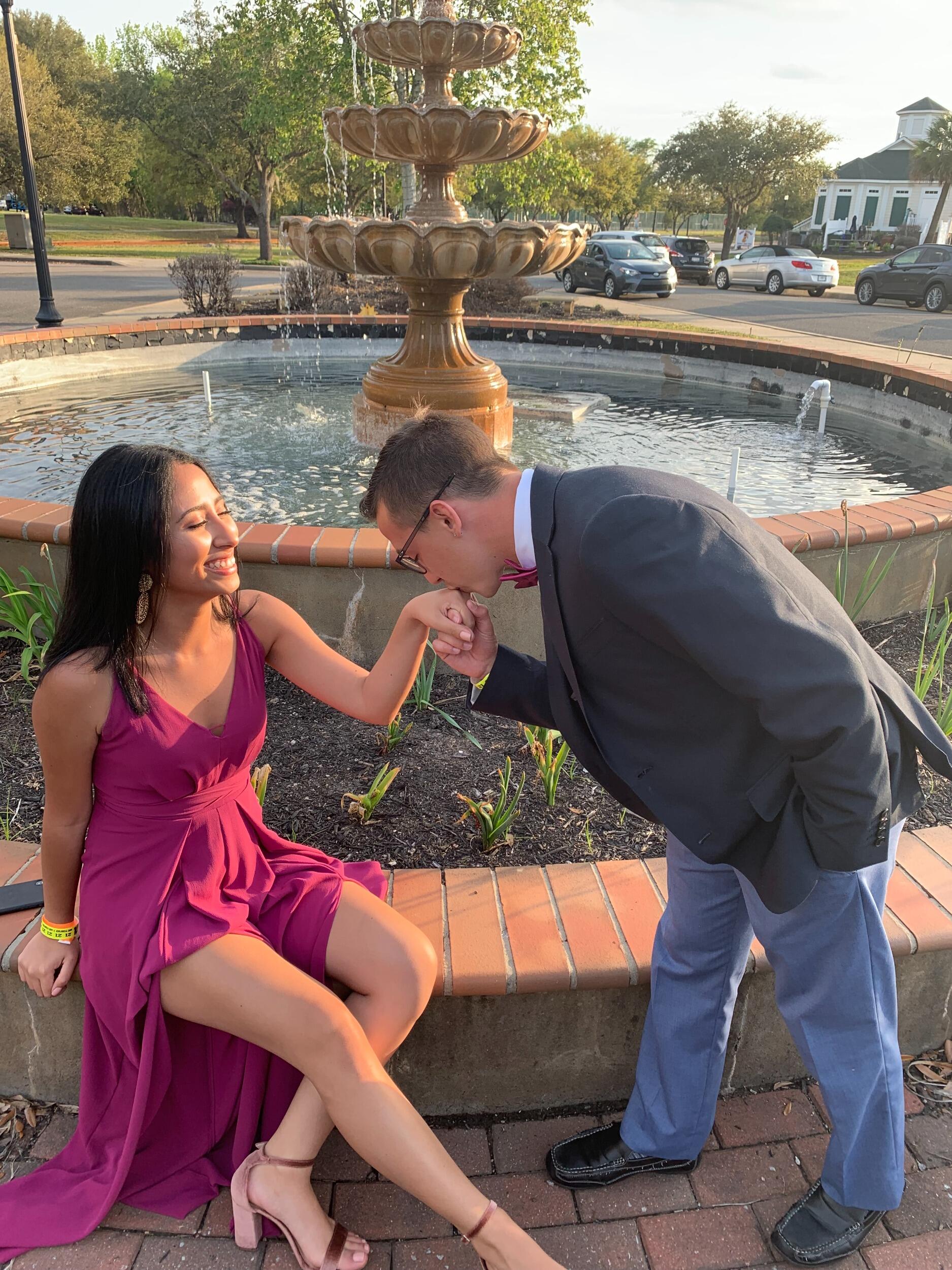 Senior College Formal,"Still just friends"