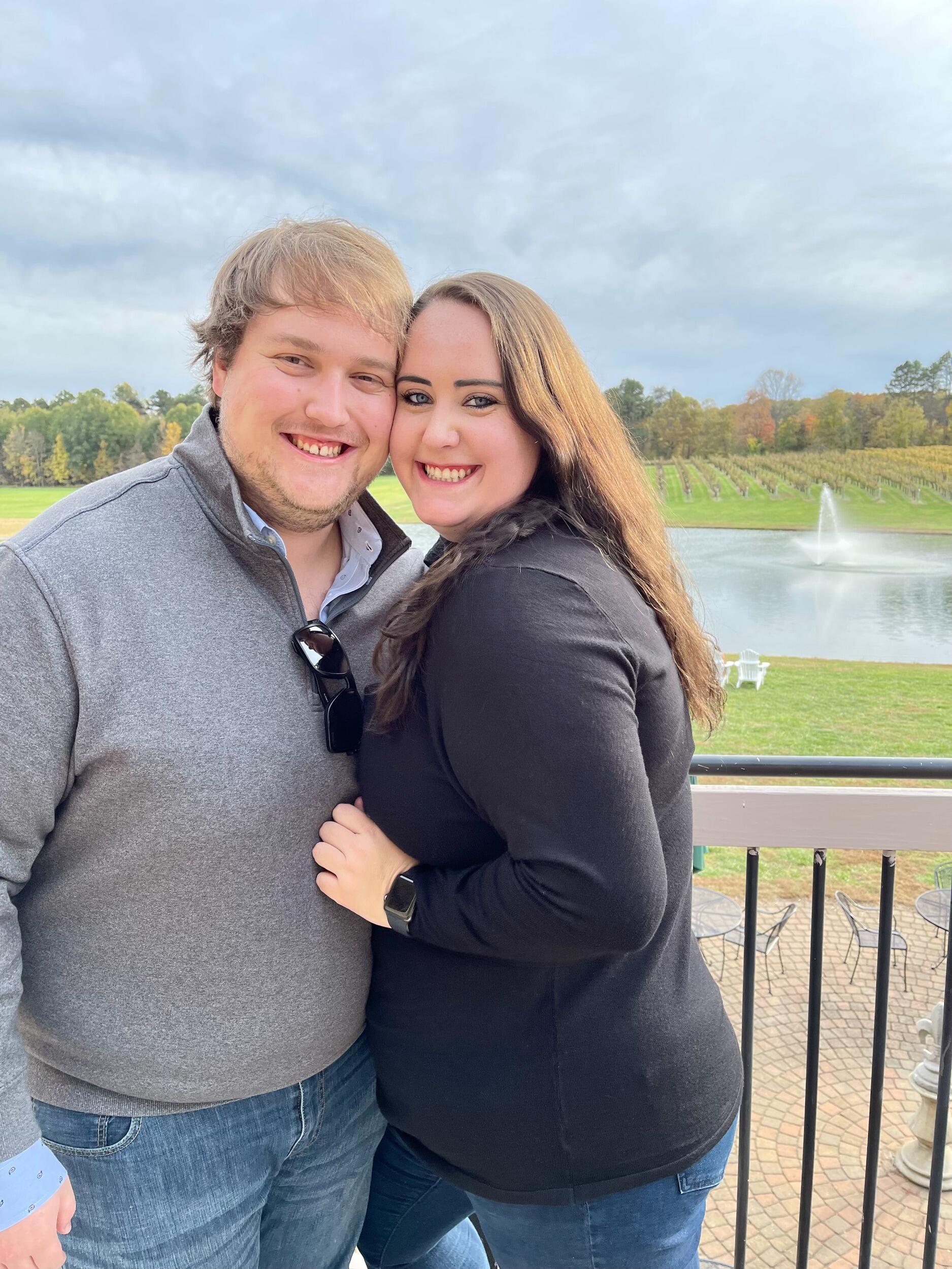Brett took Sarah to her first winery and another one just down the road. They tried a few different types and found out that Sarah thought a lot of them tasted like bug spray.