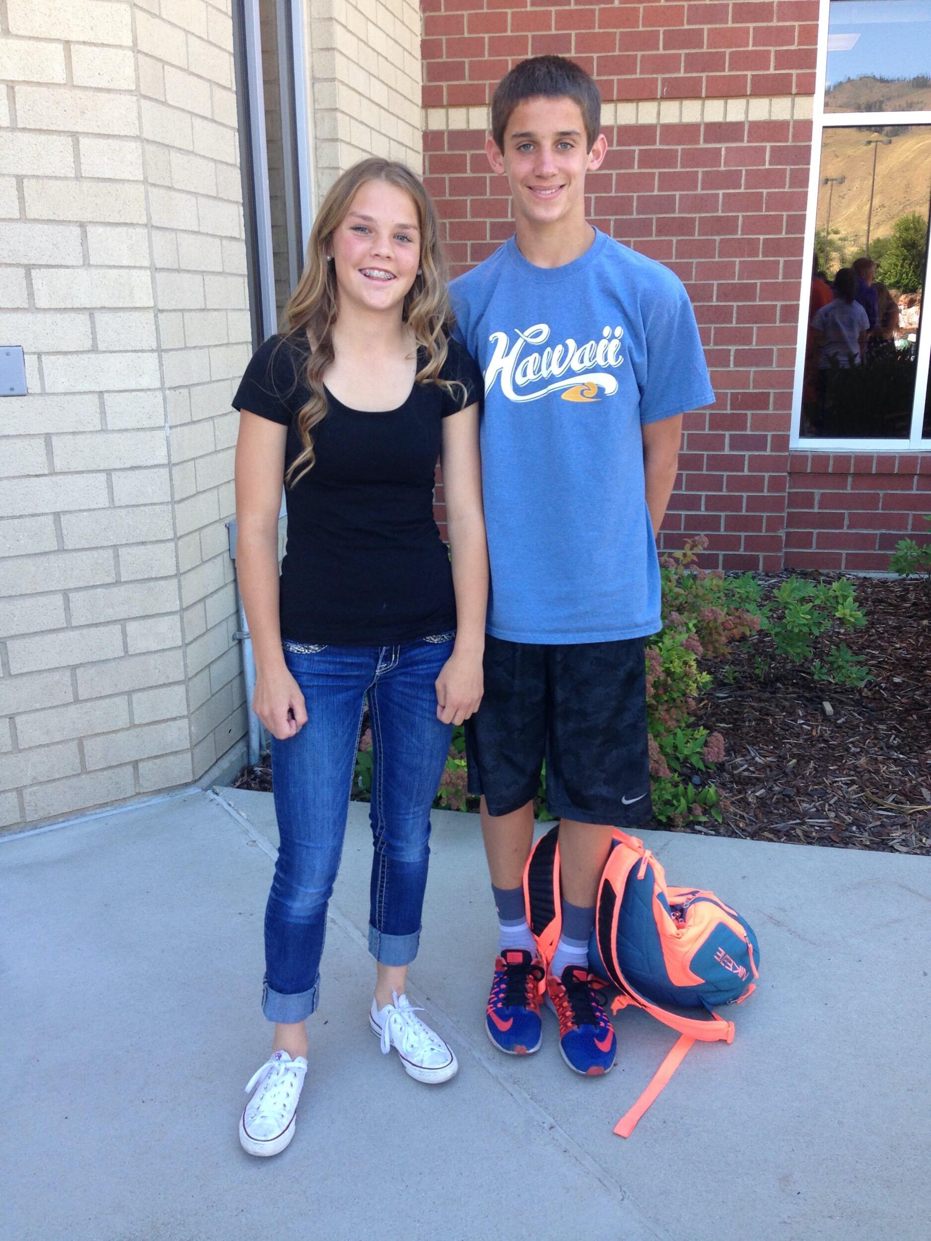 Nate and I started talking to each other at the end of my 8th grade year and his 7th grade year. 