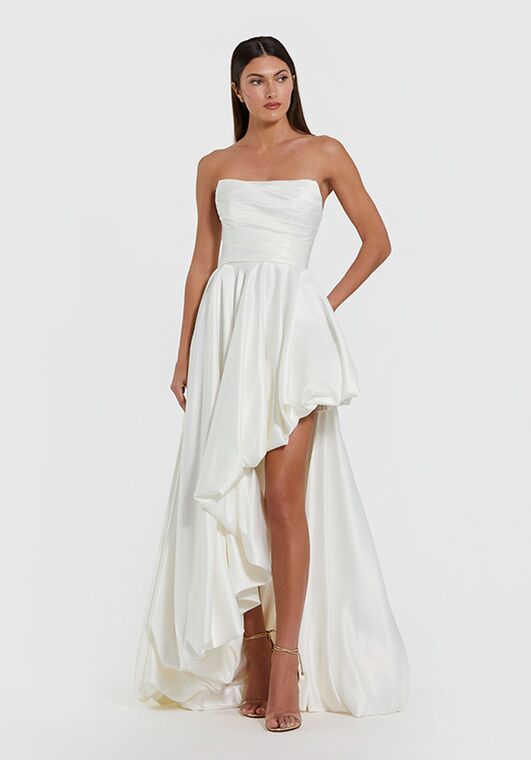 long slip dress silk 90s V Silk Slip main image 1