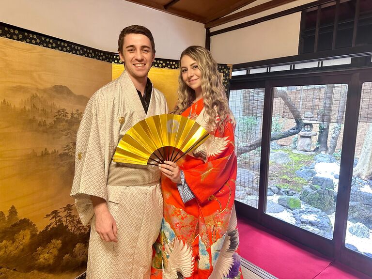 We went to the other side of the Earth together when we visited Japan with Aidan's family.