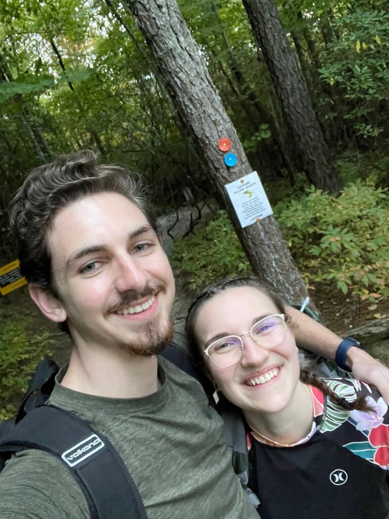 A thousand dreams and prayers and tears and laughs brought to fruition in the words “I love you.” 
Officially courting at Sapphire, NC. 