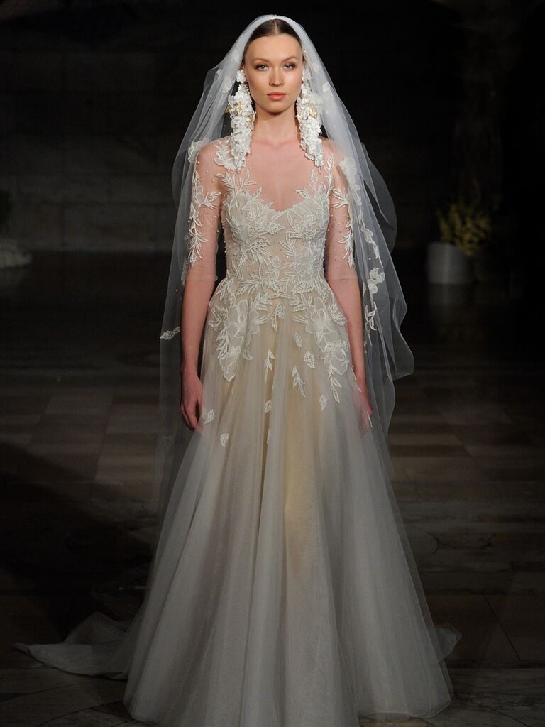 Reem Acra Fall 2019 Collection: Bridal Fashion Week Photos