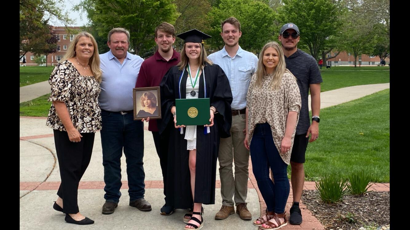 Mariah's graduation ceremony