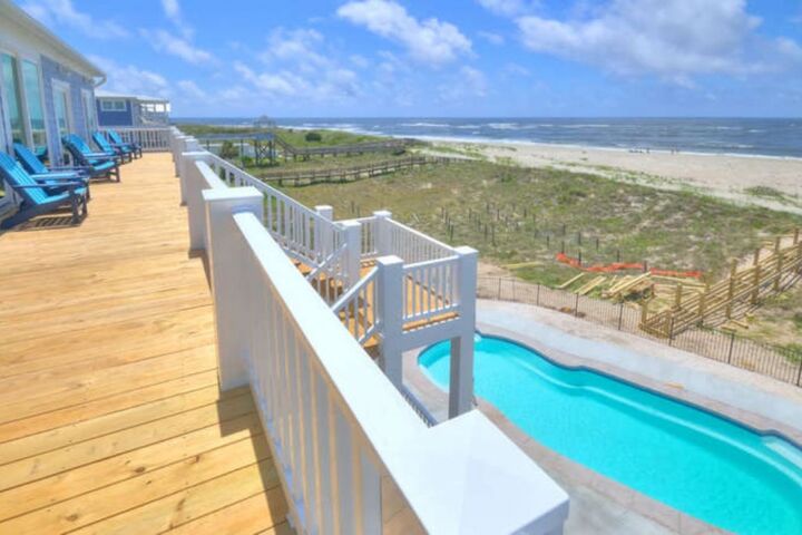 Oceans 12 Oceanfront Event  Home on Oak  Island  NC  