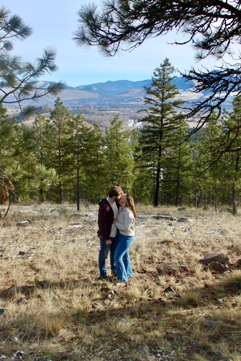 The moment in Blue Mountain where he popped the question