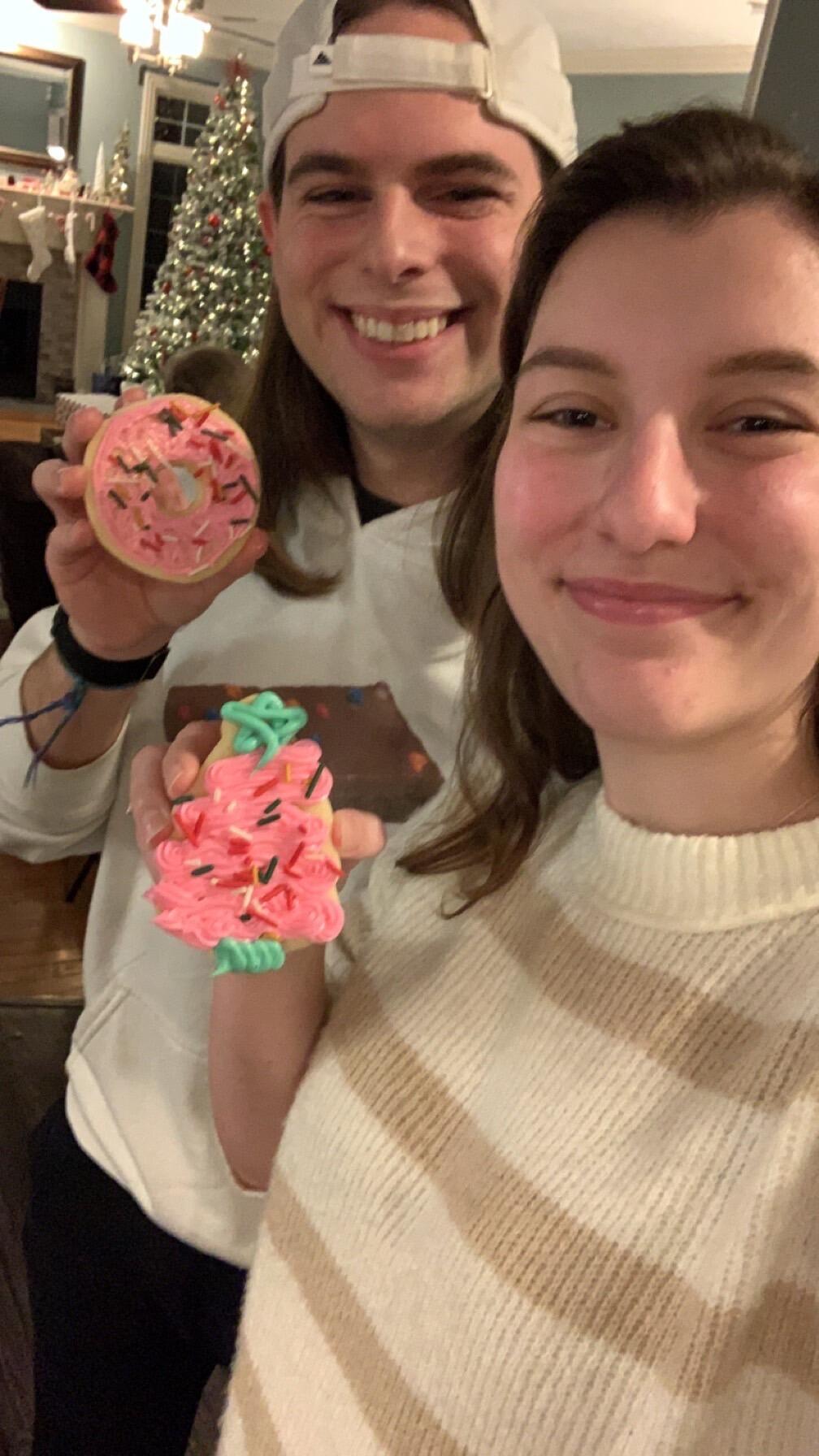 Christmas cookies.
