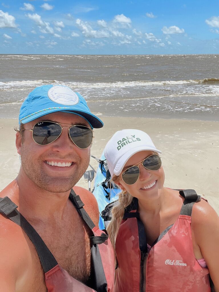First time kayaking in the ocean!
