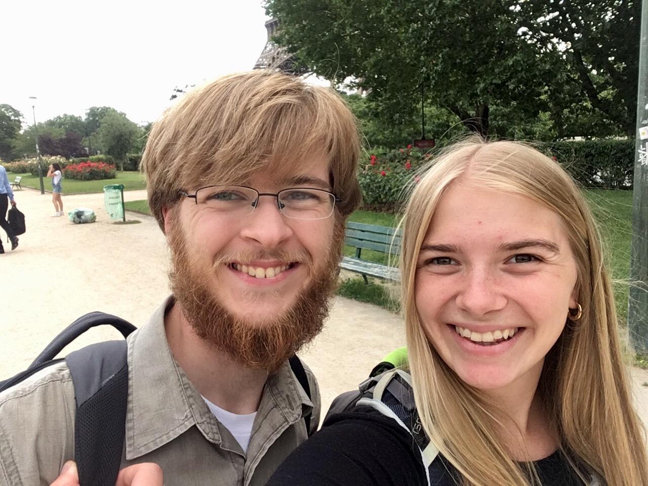 A random selfie in Paris