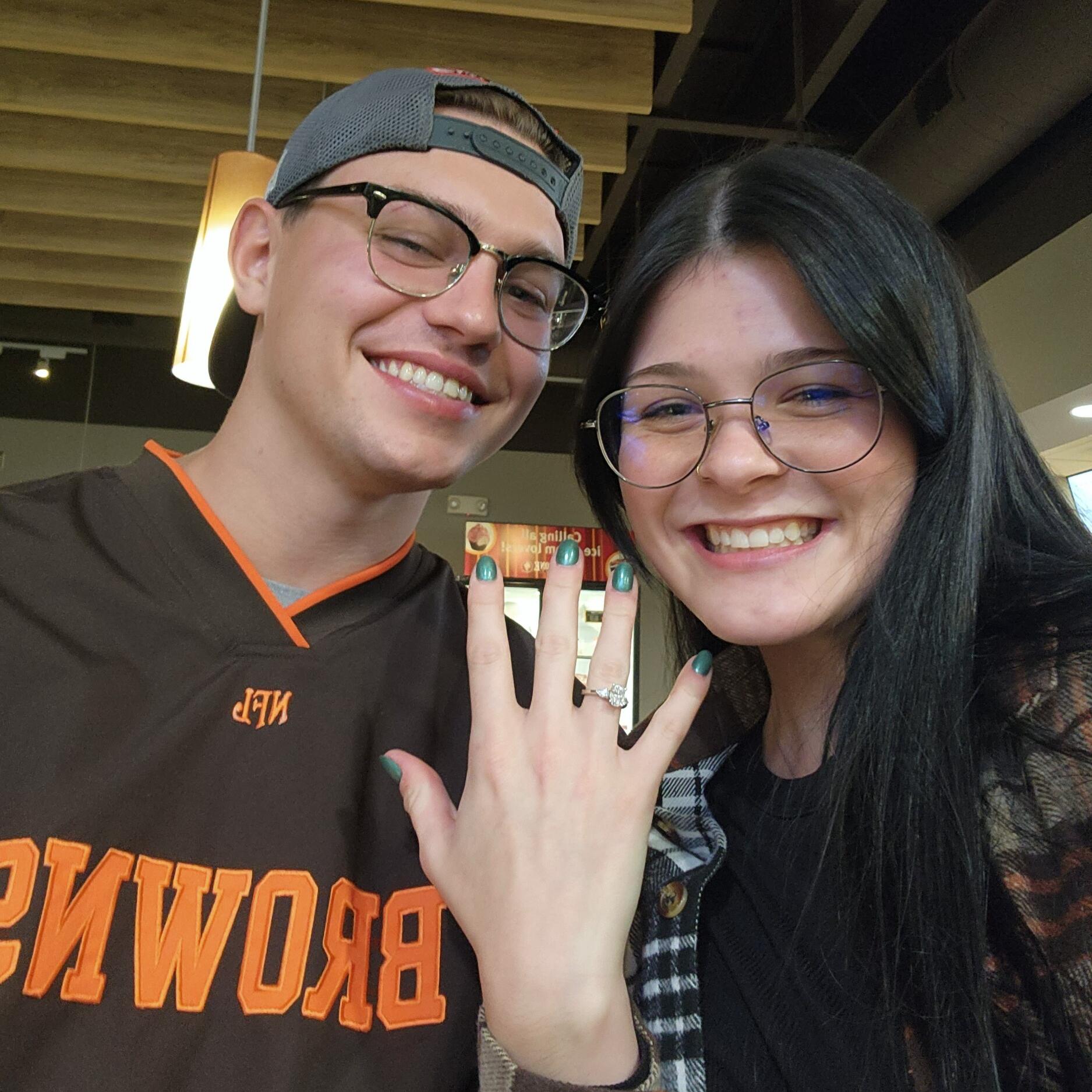 We're engaged!