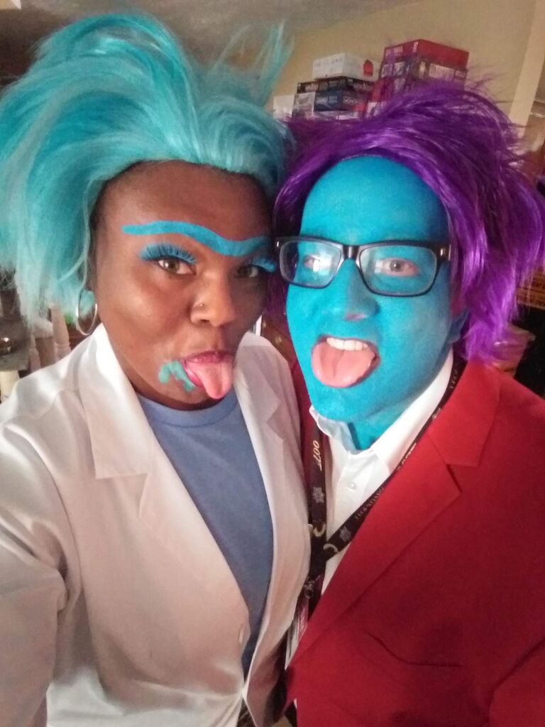 A couple that cosplays together, stays together!