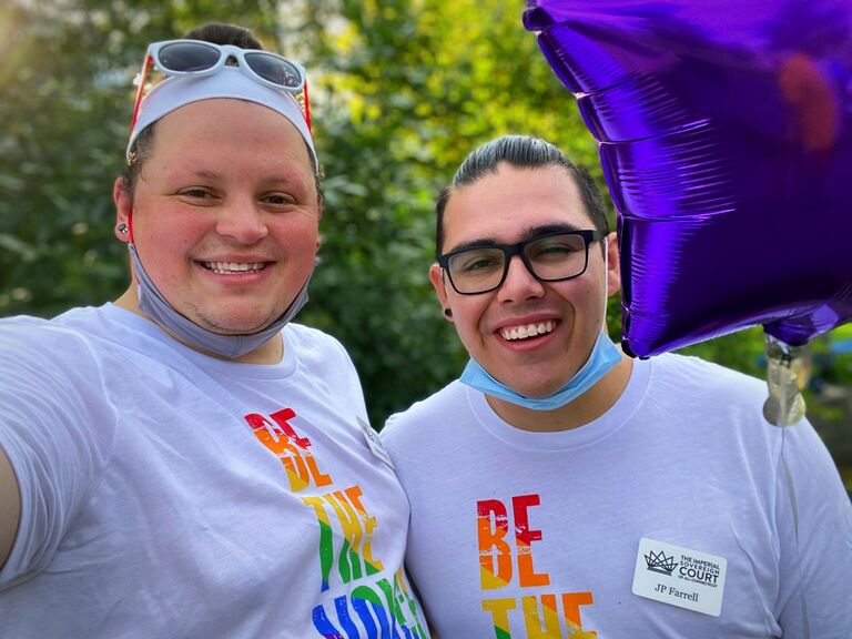 Our first AFSP walk together in Hartford, CT.
