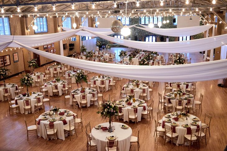 Rothschild Pavilion Reception Ceiling Draping