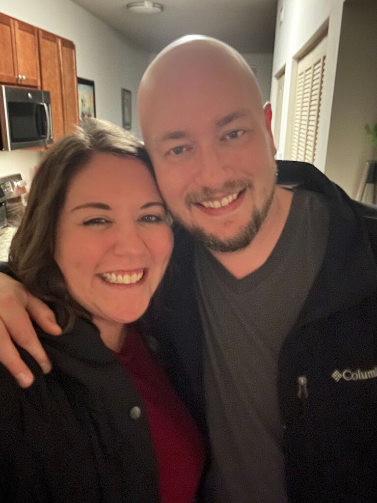 Celebrated our first Valentine's Day together! We booked our trip to Mexico 2 weeks after this. 