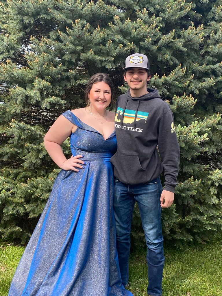 Kelsey's senior prom