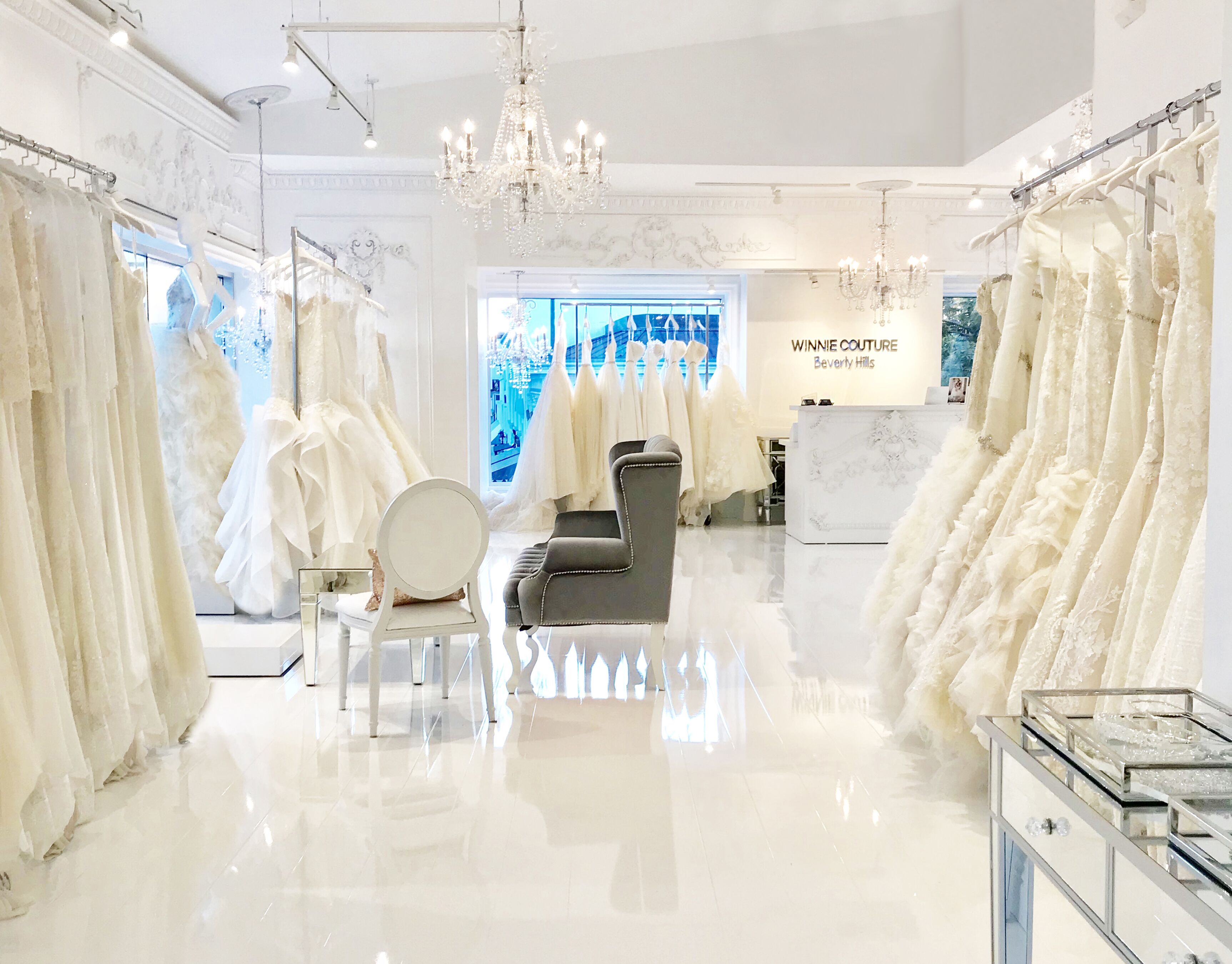 Beverly hills shop bridal shops